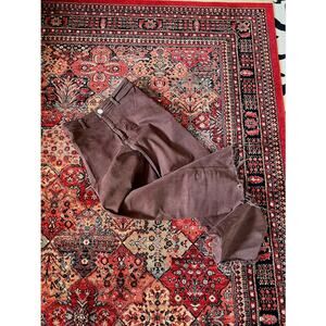 ZARA High Waist Straight Leg Marine Pants